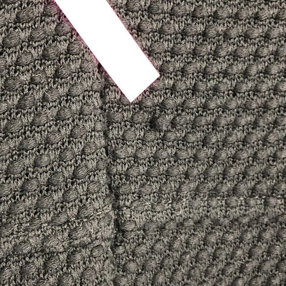 St John Black Textured Jewel Neck Pleated A-Line Short Sleeve Dress size ~S - Picture 14 of 16